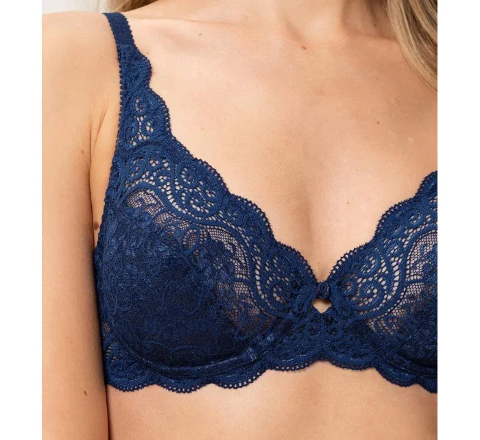 Dámská podprsenka Amourette 300 W X tmavě modrá - Triumph