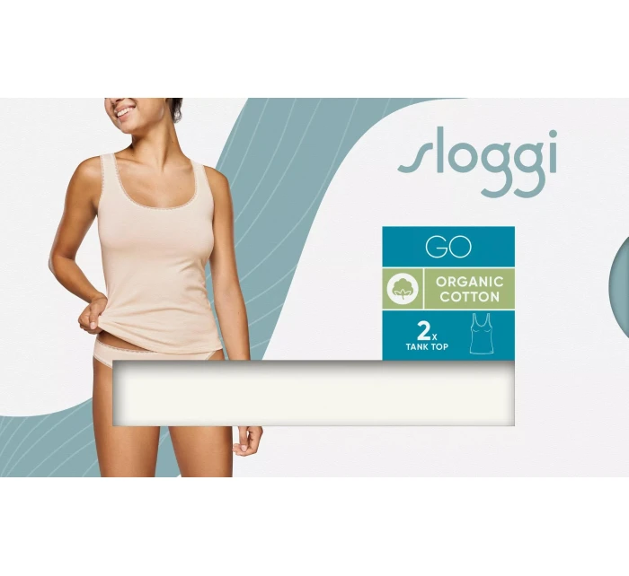sloggi GO Tank Top C2P - WHITE - SLOGGI WHITE - SLOGGI