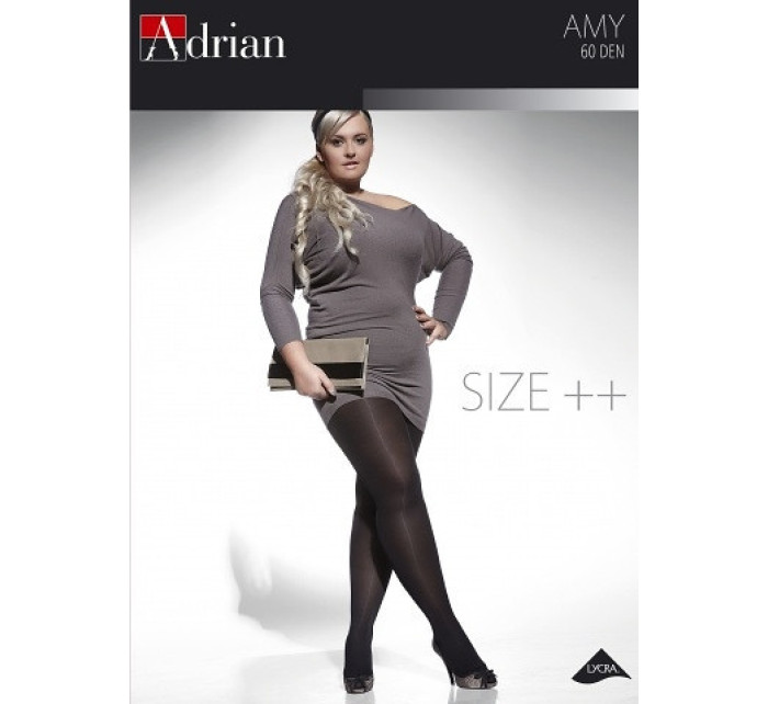Dámske pančuchové nohavice Adrian Amy Size++ 60 deň 7-8XL