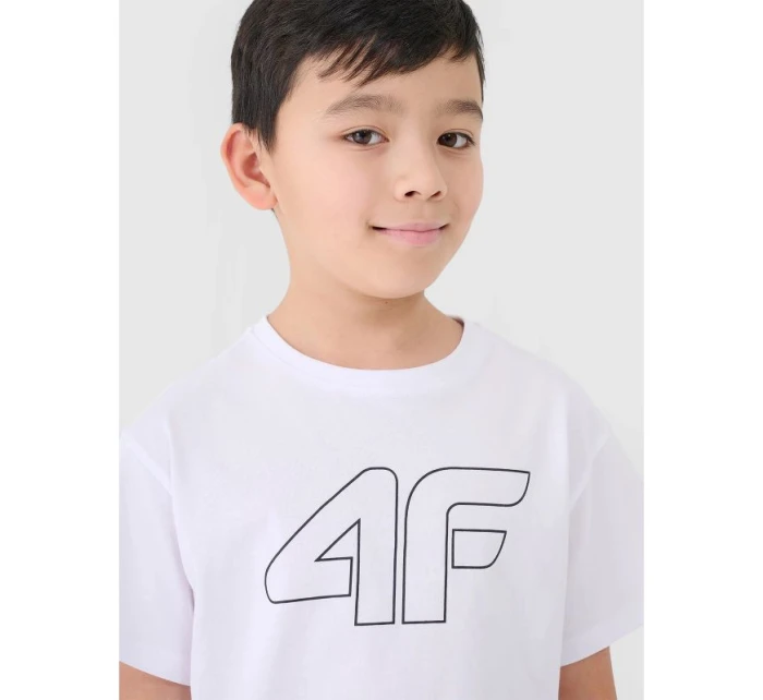 Chlapecké tričko s potiskem Junior model 21431808 - 4F Chlapecké tričko s potiskem Junior model 21431808 - 4F