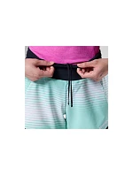 Dámske šortky ROSSIGNOL W Sapa Short, bielo-zelené Dámske šortky ROSSIGNOL W Sapa Short, bielo-zelené