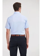 Košile s krátkým rukávem, vzor rybí kost 11. white model 22476040 - Russell Athletic Košile s krátkým rukávem, vzor rybí kost 11. white model 22476040 - Russell Athletic