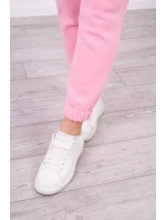 Zateplený set s mikinou s kapucňou svetlo ružový Zateplený set s mikinou s kapucňou svetlo ružový