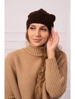 Dámská čepice Ingrid model 18752303 hnědá - K-Fashion