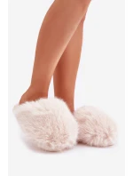 Dámské Pantofle Světle Béžové model 21681703 - Boto