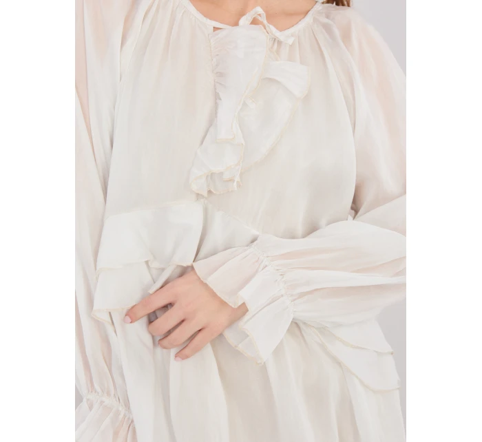 Sukienka IT SK model 22031460 jasny beżowy - FPrice