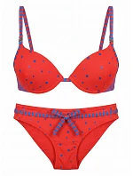 Červené plavky Sunset Bloom - Demi Saison