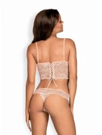 Nežné body Alluria teddy pink - Obsessive
