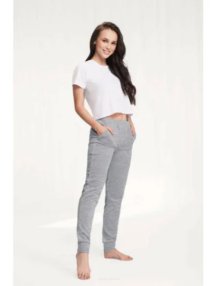 Dámske velúrové nohavice 310 3XL Dámske velúrové nohavice 310 3XL