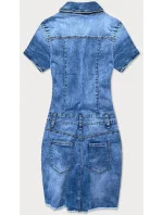 Světle modré džínové šaty s model 18568459 - GOURD JEANS Světle modré džínové šaty s model 18568459 - GOURD JEANS