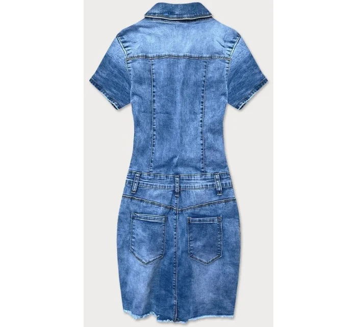 Světle modré džínové šaty s model 18568459 - GOURD JEANS Světle modré džínové šaty s model 18568459 - GOURD JEANS