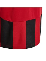 Adidas Striped 24 Detské tričko červeno-čierne IW2131