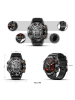 VELTORI VT120-1 Smartwatch Čierny silikónový remienok