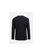 Pánské tričko PEAK PERFORMANCE M Trail Wool Blend LS, černé Pánské tričko PEAK PERFORMANCE M Trail Wool Blend LS, černé