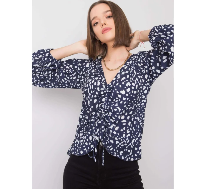 Blúzka DHJ BZ 12283 1.93P tmavo modrá