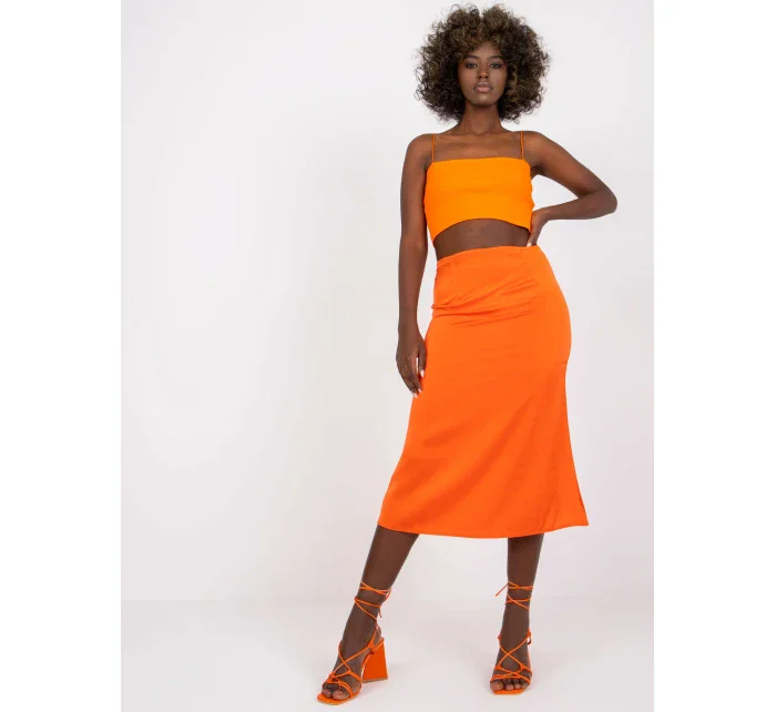 Sukňa WN SD 1702.21 oranžová