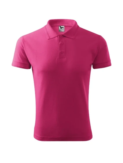 Pique Polo polokošile pánská purpurová Pique Polo polokošile pánská purpurová