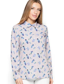 Košeľa s dlhým rukávom model 76983 Katrus