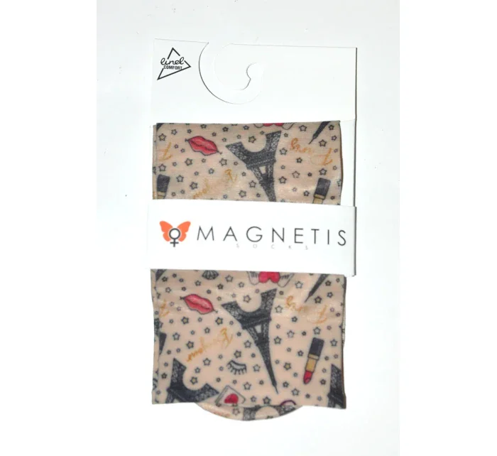 Dámske vzorované ponožky Magnetism lycra 20 den