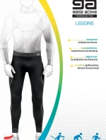Pánske legíny Gatta 44017 Blanc Basic Thermoactive L-3XL