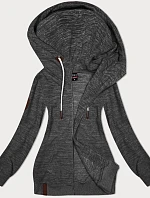 Dámska fleecová mikina graphite melange (2312)