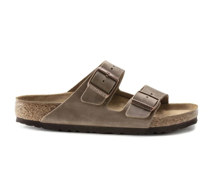 Arizona Brown hnědé žabky regular wide model 20693696 - Birkenstock