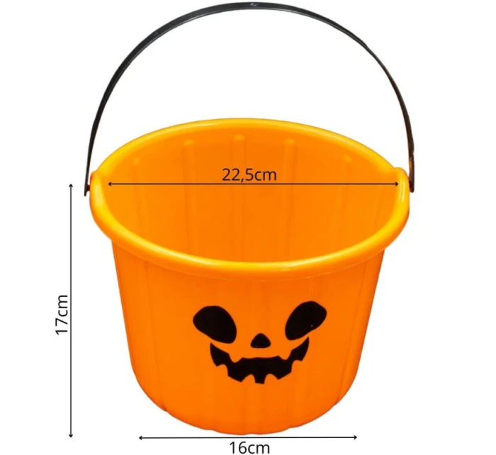 HALLOWEENSKE VEDRO NA SLADKOSTI 17CM