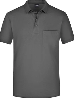 JN Piqué polo s kapsou 02.0 graphite model 22494154 - Daiber