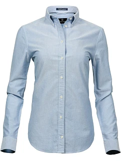 TJ Halenka Oxford Perfect s dlouhým rukávem 18. light blue model 22409082 - Tee Jays