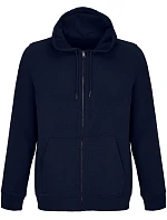 SOL'S Calipso Unisex mikina s kapucňou z hrubej bavlny 25.4237 francúzska námornícka modrá SOL'S Calipso Unisex mikina s kapucňou z hrubej bavlny 25.4237 francúzska námornícka modrá