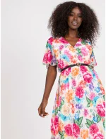 Šaty DHJ SK 13162.92 svetlo béžová