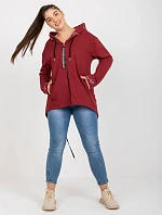 Mikina RV BL 8266.34P gaštanová