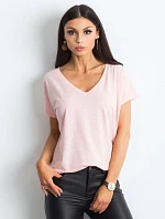 Tričko RV TS 4832.02P svetlo ružové