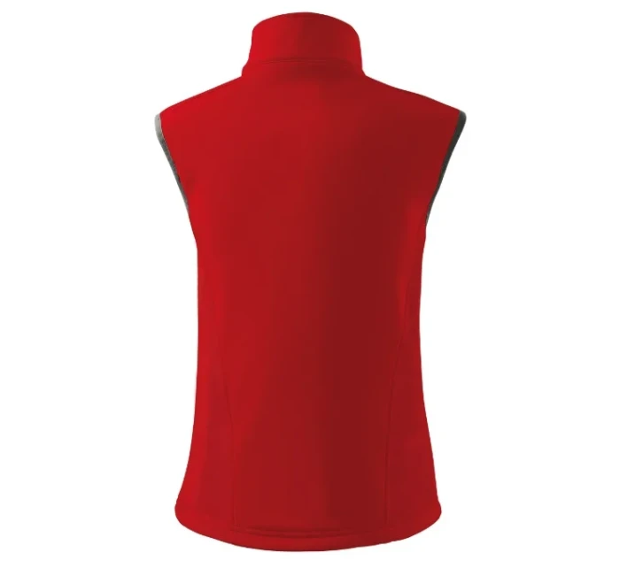 Vision softshellová vesta pre ženy červená