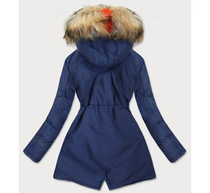 DAMSKA KURTKA ZIMOWA GRANATOWA model 21242381 - 6&8 Fashion DAMSKA KURTKA ZIMOWA GRANATOWA model 21242381 - 6&8 Fashion