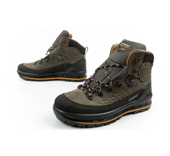 Grisport Grigio pánske trekové topánky kožené nepremokavé členkové topánky Grisport Grigio pánske trekové topánky kožené nepremokavé členkové topánky