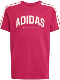 Detské tričko adidas Codes Collegiate Graphic Tee pink KA9764