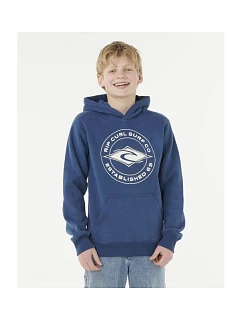 Mikina RIP CURL STAPLER HOOD -BOY, tmavomodrá