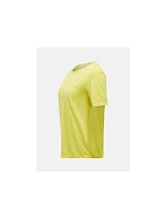 Dámske tričko PEAK PERFORMANCE W Wool-Blend Shortsleeve, žltá farba Dámske tričko PEAK PERFORMANCE W Wool-Blend Shortsleeve, žltá farba