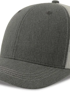 Atlantis Headwear Sonic-S 6-panelová truckerová čiapka 33.0259 šedá melírovaná/biela