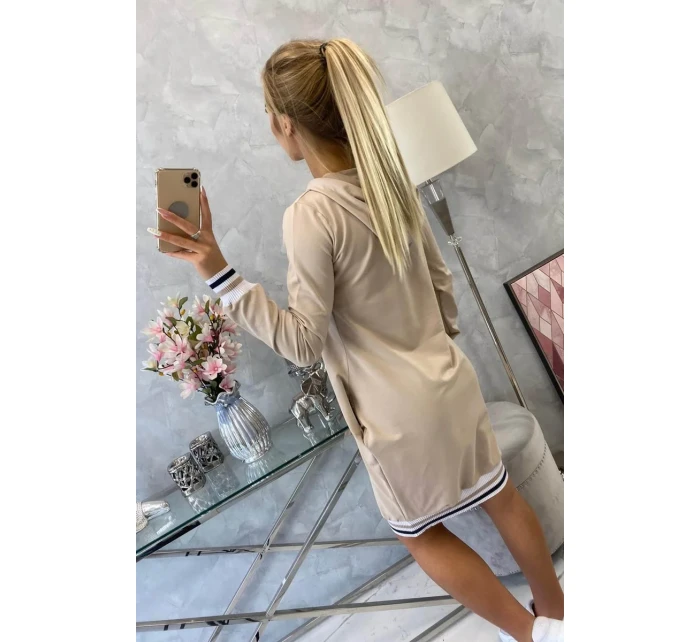 Béžové šaty Brooklyn