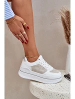 Dámské Tenisky Se Vzorem Bílé model 21683419 - Boto