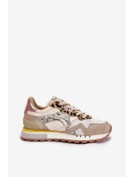 Tenisky Sportovní Boty Dámské model 21690091 Zlaté - D.Franklin