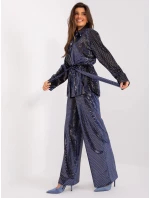 Komplet LK KMPL model 19485225 granatowy - FPrice