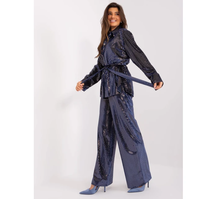 Komplet LK KMPL model 19485225 granatowy - FPrice