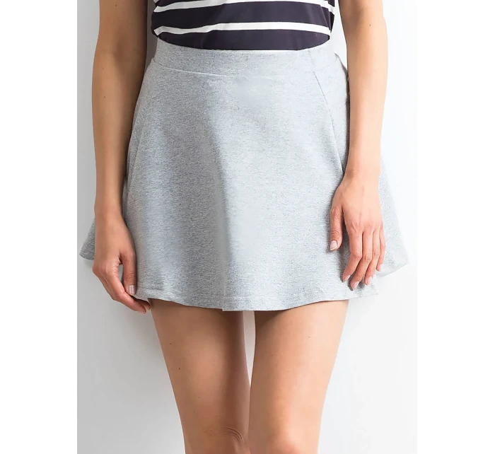 Sukně EN SD model 14832676 světle šedá - FPrice Sukně EN SD model 14832676 světle šedá - FPrice