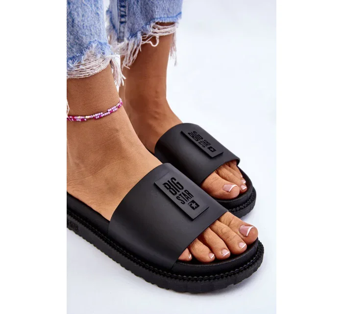 Dámské pantofle Big Star model 19994129 Černé - Big Star Shoes