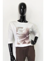 model 21471516 BLOUSE - OFF PINK