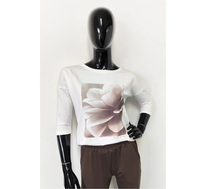 model 21471516 BLOUSE - OFF PINK