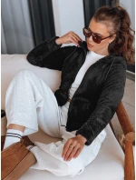 Dámska mikina s kapucňou čierna FashionStreet BY1556